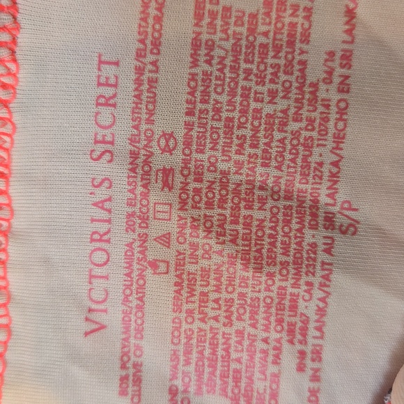 Victoria's Secret Ruched Palm Tree Design Print Cheeky Bikini Bottoms - Picture 7 of 7